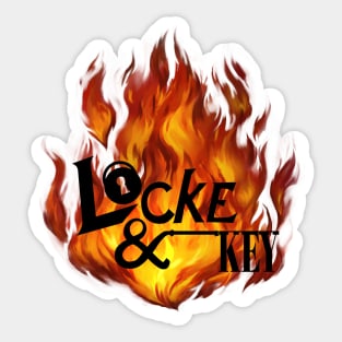 Locke and Key Sticker